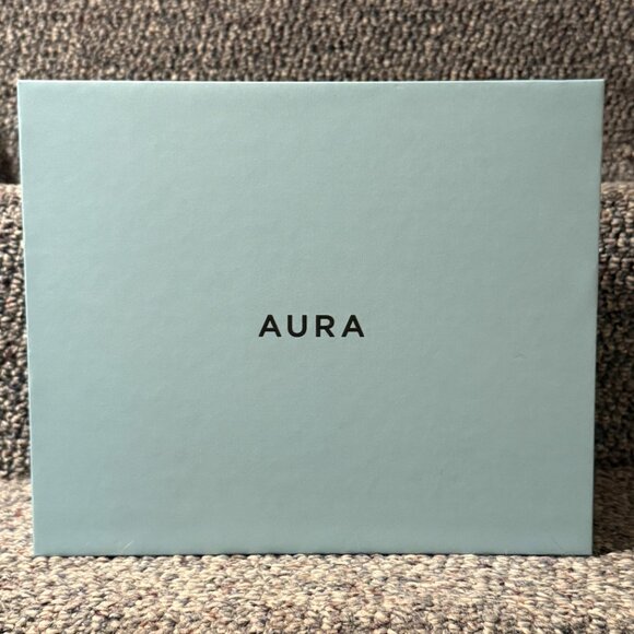 Aura Mason Luxe 9.8”x7.8” Digital Frame Pebble AF700-BLK Hi-res Pixel NIB - Picture 7 of 7